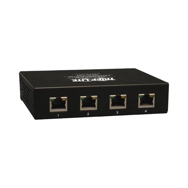 Tripp Lite 4-Port VGA over Cat5/6 Splitter/Extender, Box-Style Transmitter for Video, Up to 1000 ft. (305 m), TAA — Being Shipped