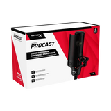 HyperX ProCast Large-Diaphragm Condenser Microphone — Being Shipped