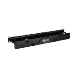 Tripp Lite SmartRack 1U High Capacity Horizontal Cable Manager, Finger duct with dual-hinge cover — Being Shipped