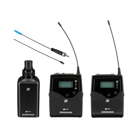 Sennheiser EW 500 FILM G4 Camera-Mount Wireless Combo Microphone System — Being Shipped