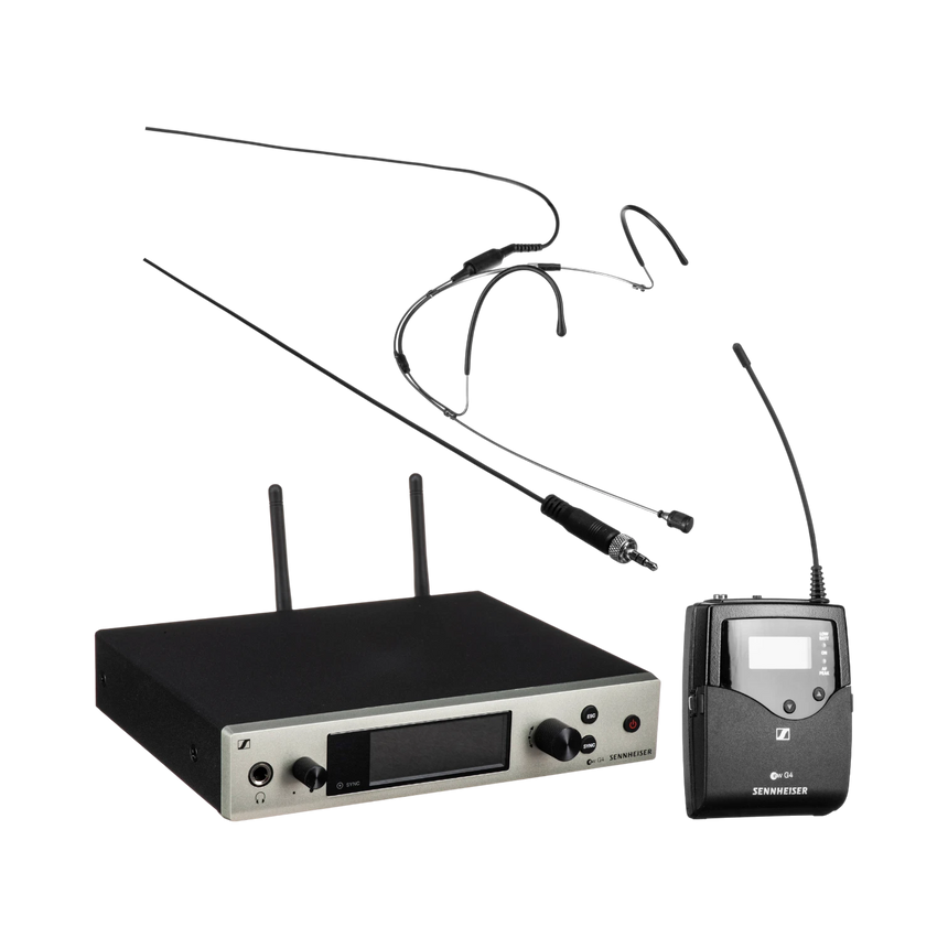 Sennheiser EW 300 G4-HEADMIC1-RC Wireless Omni Headset Microphone System — Being Shipped
