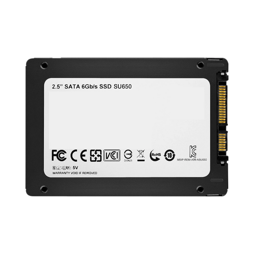 Adata Ultimate SU650 480GB 2.5" SATA III 3D NAND Internal SSD — Being Shipped