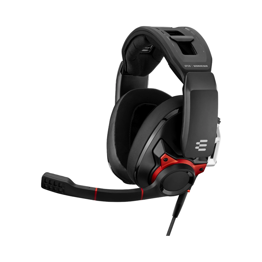 EPOS GSP 600 Wired Head-Band Gaming Headset (Black/Red) — Being Shipped