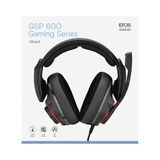 EPOS GSP 600 Wired Head-Band Gaming Headset (Black/Red) — Being Shipped