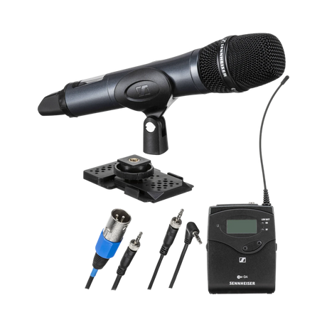 Sennheiser EW 135P G4 Camera-Mount Wireless Cardioid Handheld Microphone System — Being Shipped