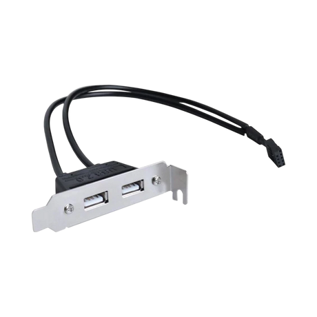 SIIG 2-Port USB 2.0 Low Profile Extension Bracket — Being Shipped