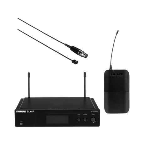 Shure BLX14R/W93 Rackmount Wireless Omni Lavalier Microphone System — Being Shipped