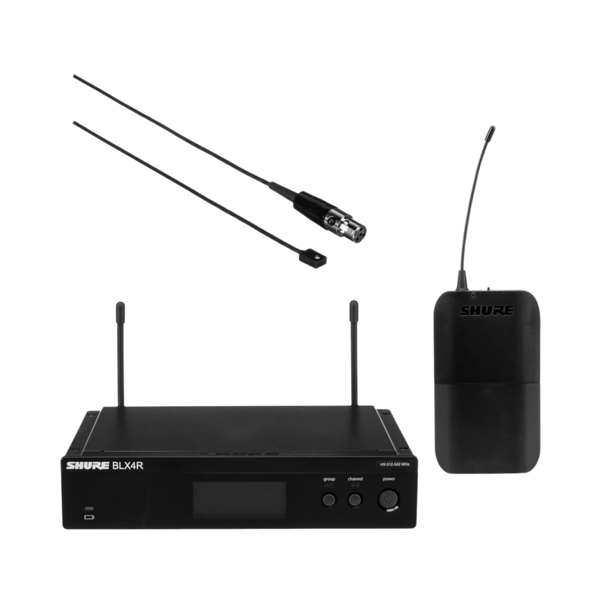 Shure BLX14R/W93 Rackmount Wireless Omni Lavalier Microphone System — Being Shipped