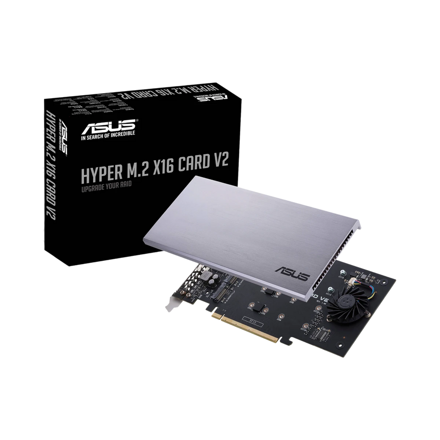 ASUS Hyper M.2 x16 Card V2 PCIe 3.0 Expansion Card — Being Shipped