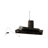 Shure BLX1288/MX153 Dual-Channel Wireless Combo Earset & Handheld Microphone System — Being Shipped