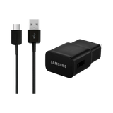Samsung 15W USB-C Fast Charge Travel Wall Charger (Black) — Being Shipped