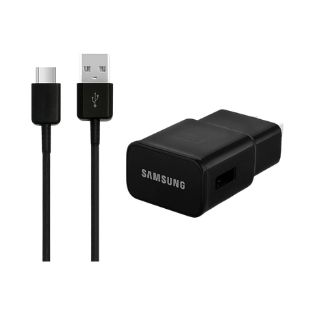 Samsung 15W USB-C Fast Charge Travel Wall Charger (Black) — Being Shipped