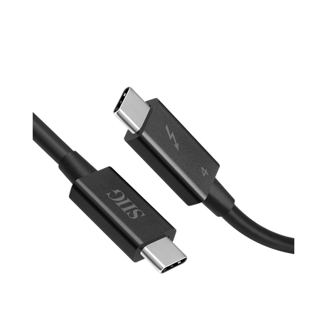SIIG 2.3ft 8K Display 40Gbps Thunderbolt 4 USB-C Cable — Being Shipped