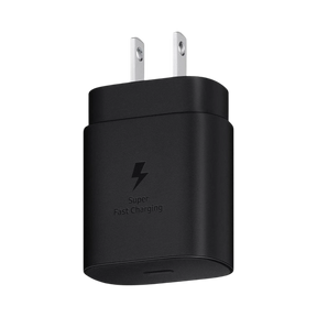 Samsung 25W Super Fast Charging USB-C Wall Charger (Black) — Being Shipped