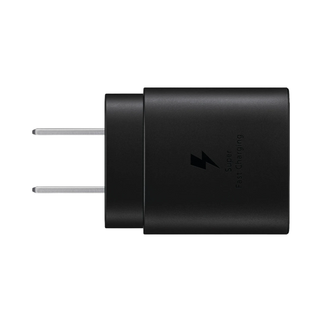 Samsung 25W Super Fast Charging USB-C Wall Charger (Black) — Being Shipped