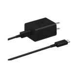Samsung 45W USB-C Wall Charger with 6ft Cable, Black — Being Shipped