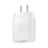 Samsung 25W Super Fast Charging USB-C Wall Charger (White) — Being Shipped