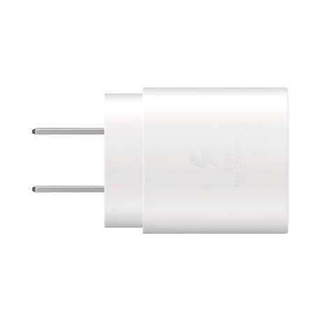 Samsung 25W Super Fast Charging USB-C Wall Charger (White) — Being Shipped
