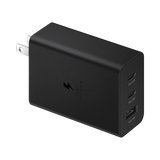 Samsung 65W Super Fast Charging Trio Power Adapter (Black) — Being Shipped