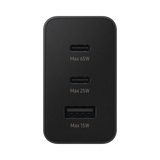 Samsung 65W Super Fast Charging Trio Power Adapter (Black) — Being Shipped