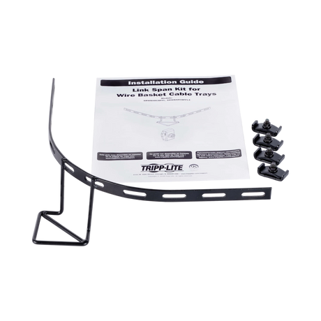 Tripp Lite Large Arc Buffer Link Span Kit for Wire Mesh Cable Trays (4 in. tall) — Being Shipped