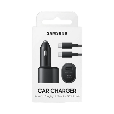 Samsung 40W Duo Car Charger with USB-C & USB-A Ports — Being Shipped