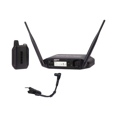 Shure GLXD14+ Dual-Band Wireless Instrument System (Z3: 2.4, 5.8 GHz) — Being Shipped
