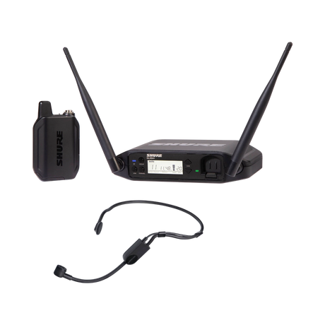 Shure GLXD14+ Dual-Band Wireless Headset System (Z3: 2.4, 5.8 GHz) — Being Shipped