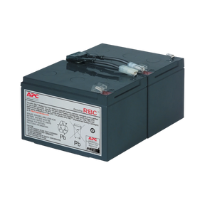 APC Replacement Battery Cartridge, VRLA battery, 11Ah, 12VDC, 2-year warranty — Being Shipped