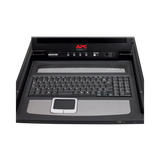 APC 17" Rack-Mount LCD Console with Keyboard & Mouse — Being Shipped