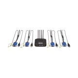 Tripp Lite 4-Port KVM Switch with Built-In VGA, USB, Audio — Being Shipped