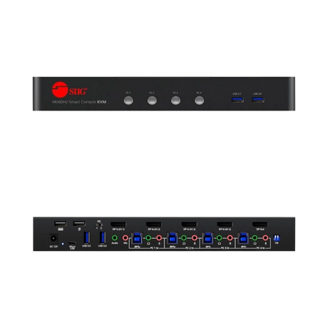 SIIG 4K@60Hz 4-Port DisplayPort 1.2 KVM Switch — Being Shipped