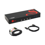 SIIG 4K@60Hz 4-Port DisplayPort 1.2 KVM Switch — Being Shipped