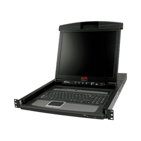 APC 17" Rack LCD Console with Integrated 8-Port Analog KVM Switch — Being Shipped