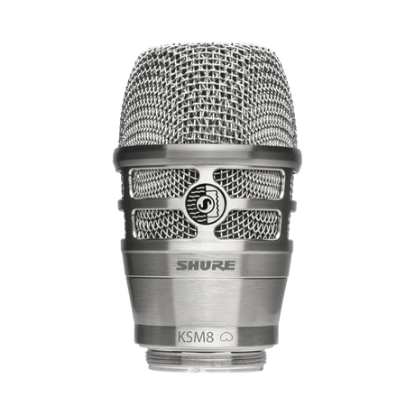 Shure KSM8/N Dualdyne Dynamic Handheld Vocal Microphone (Nickel) — Being Shipped