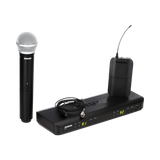 Shure BLX1288/CVL Dual-Channel Wireless Combo Lavalier & Handheld Microphone System — Being Shipped