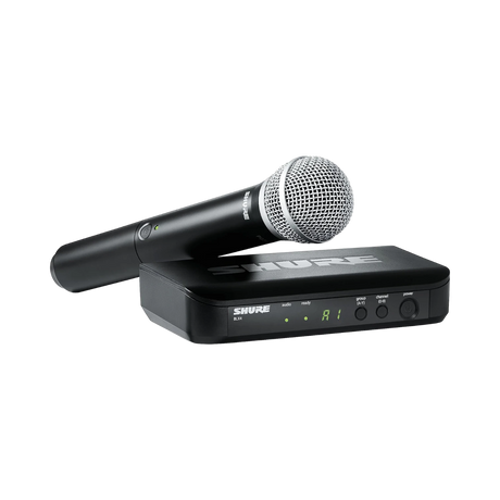 Shure BLX24/PG58 Wireless Handheld Microphone System with PG58 Capsule — Being Shipped