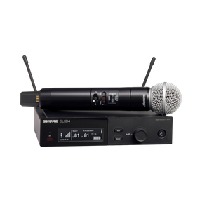 Shure SLXD24/SM58 Digital Wireless Handheld Microphone System with SM58 Capsule — Being Shipped