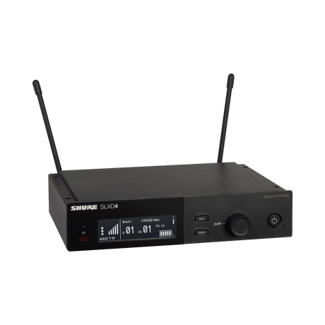 Shure SLXD24/SM58 Digital Wireless Handheld Microphone System with SM58 Capsule — Being Shipped