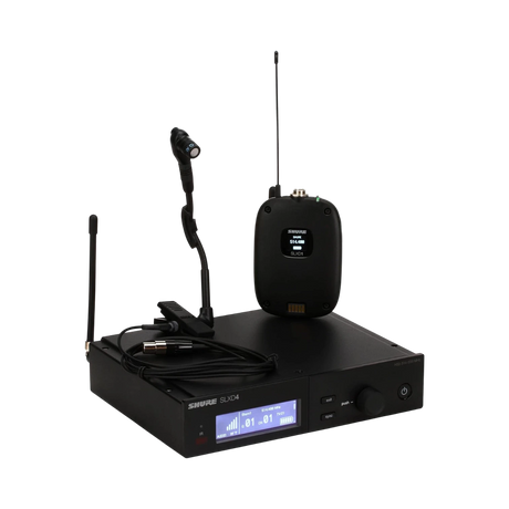Shure SLXD14/98H Digital Wireless Cardioid Instrument Microphone System — Being Shipped