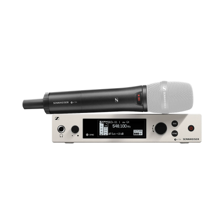 Sennheiser EW 300 G4-Base SKM-S Wireless Handheld Microphone System (AW+: 470 to 558 MHz) — Being Shipped