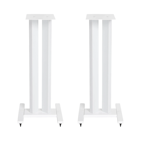 ELAC LS20 23" Pair Speaker Stands (Gloss White) — Being Shipped