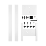 ELAC LS20 23" Pair Speaker Stands (Gloss White) — Being Shipped