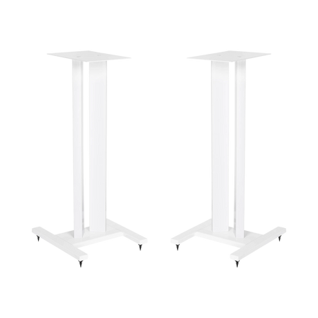 ELAC LS20 23" Pair Speaker Stands (Gloss White) — Being Shipped