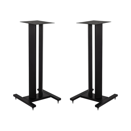 ELAC LS20 23" Pair Speaker Stands (Black) — Being Shipped