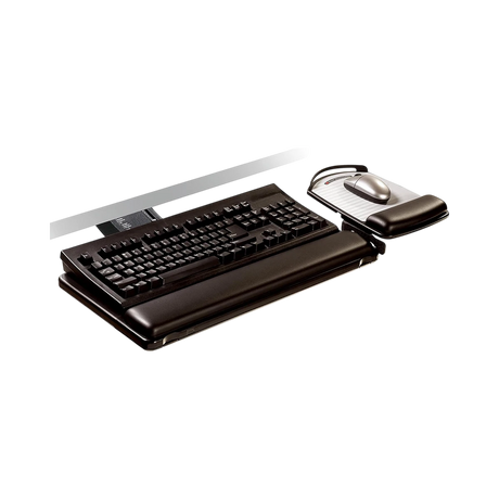 3M AKT180LE Adjustable Keyboard Tray with Sit/Stand Easy-Adjust Arm — Being Shipped