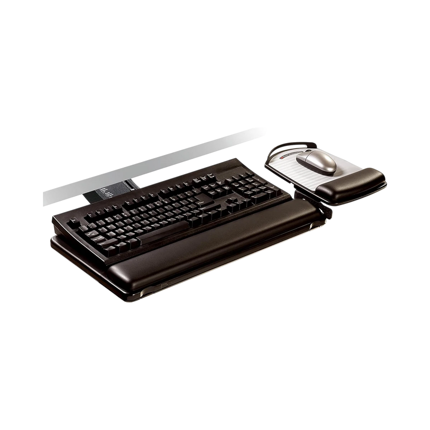3M AKT180LE Adjustable Keyboard Tray with Sit/Stand Easy-Adjust Arm — Being Shipped