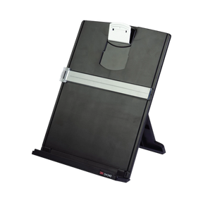 3M 150 Sheet Capacity Desktop Document Holder (Black/Silver) — Being Shipped