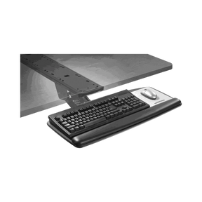 3M AKT170LE Adjustable Keyboard Tray with Sit/Stand Easy-Adjust Arm — Being Shipped
