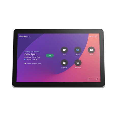 Cisco Webex Room Bar with Table-stand Room Navigator — Being Shipped